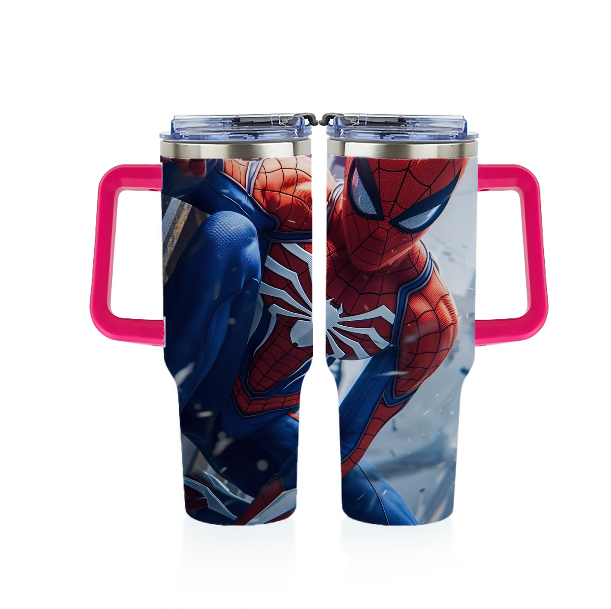 （画像用） Spider Man スパイダーマン 1200ｍLフルプリント車用タンブラー